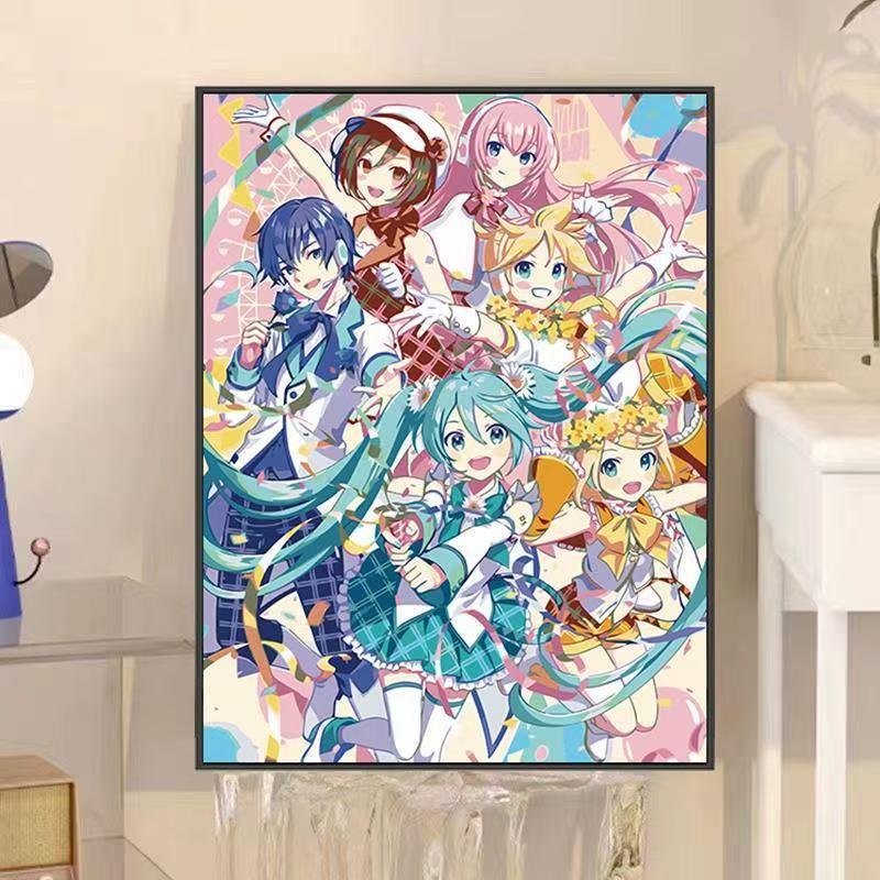Anime-Inspired Decorative Wall Art Bowlift