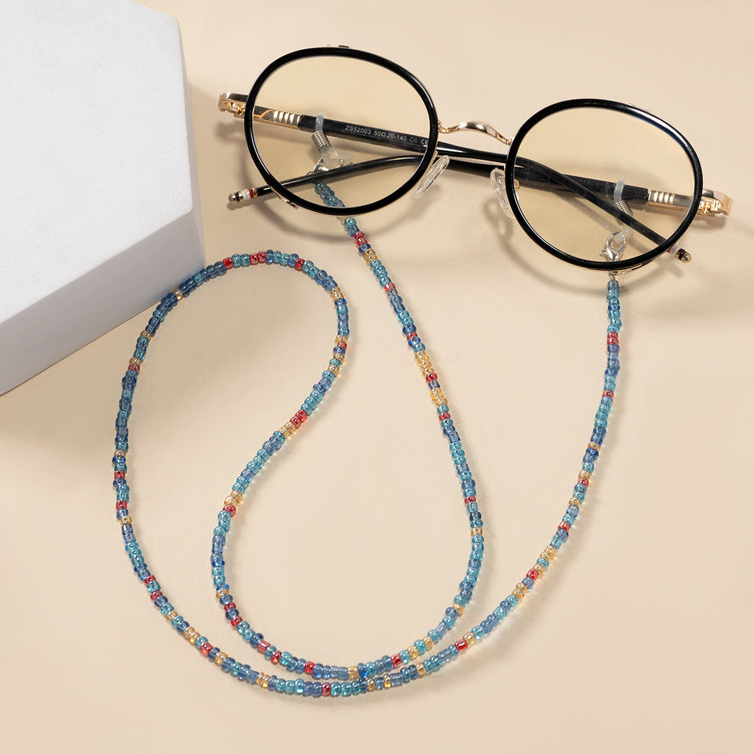 Beaded Eyewear Chain Bowlift