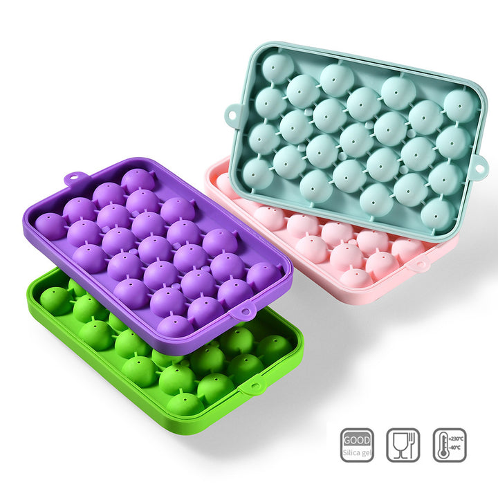 Silicone Ice Cube Tray with Practical Handles Bowlift