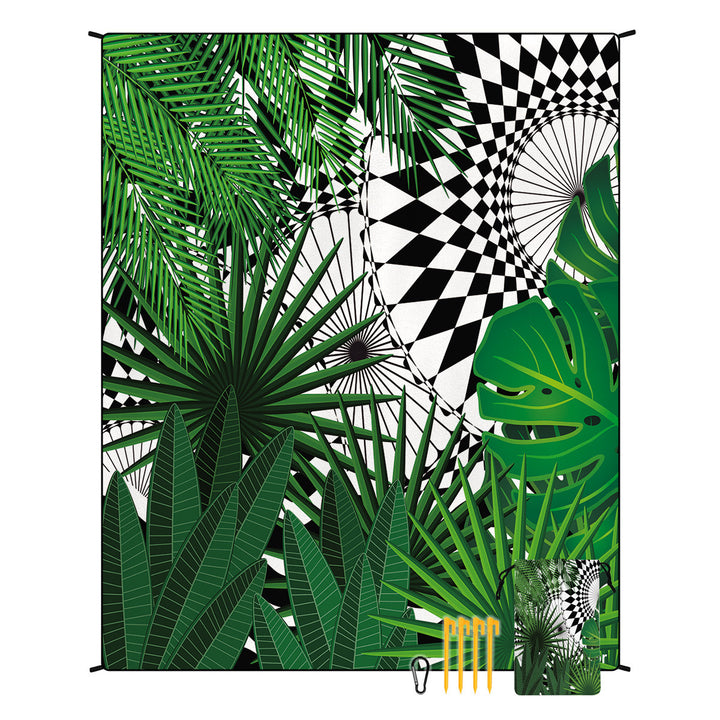 Geometric Print Tapestry Bowlift