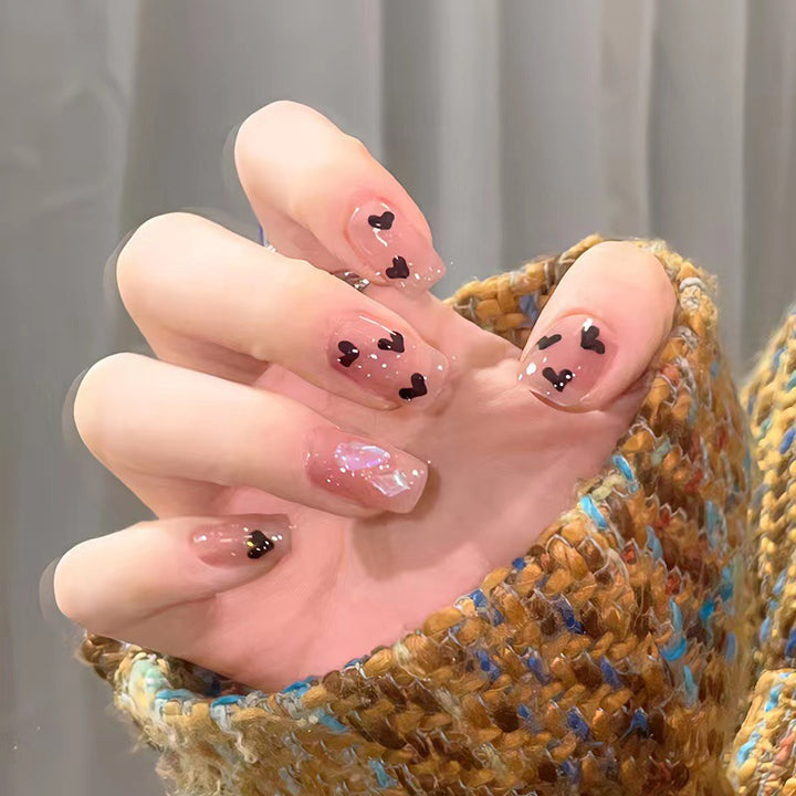 High-quality heart nail art Bowlift