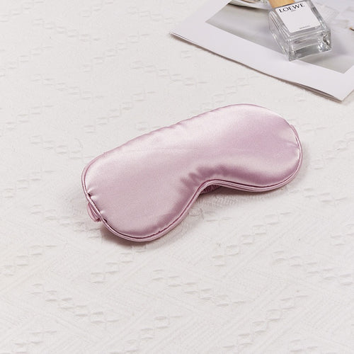 Women's ergonomic sleep mask made of satin-like material with contoured eye area Bowlift