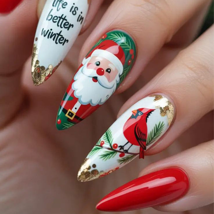 Festive 3D Nail Art Set Bowlift