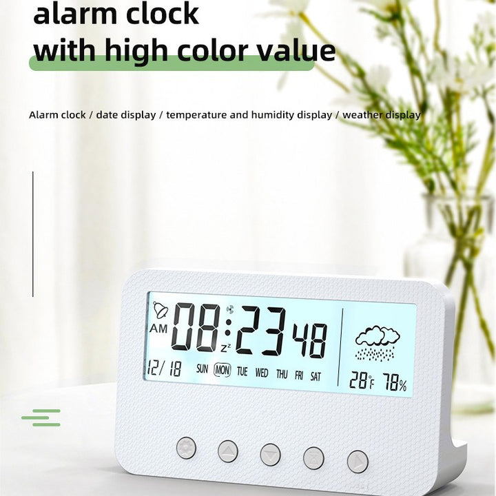 Digital Multifunction Alarm Clock Bowlift