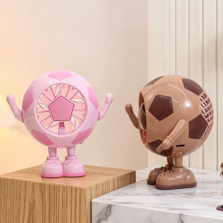 Ladies creative table fan in football style Bowlift