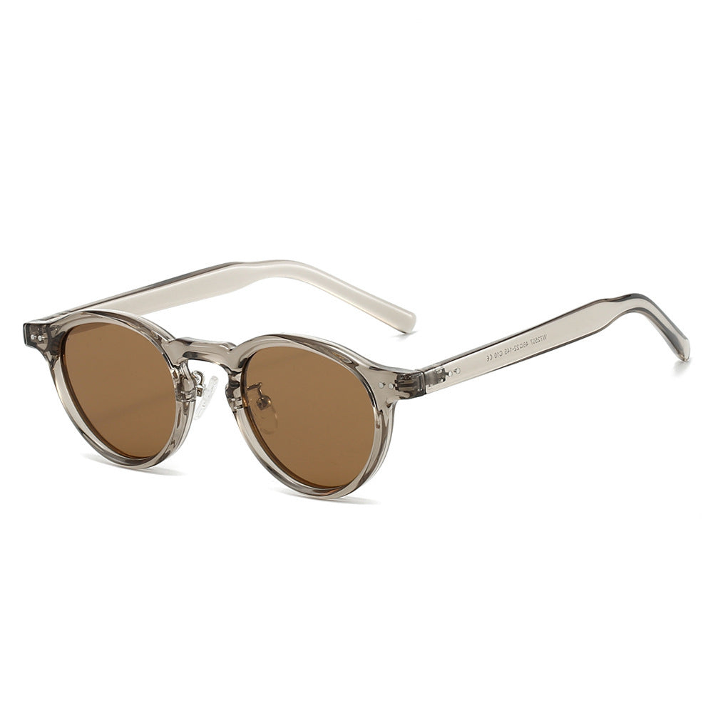 Women's Retro Round Sunglasses Bowlift