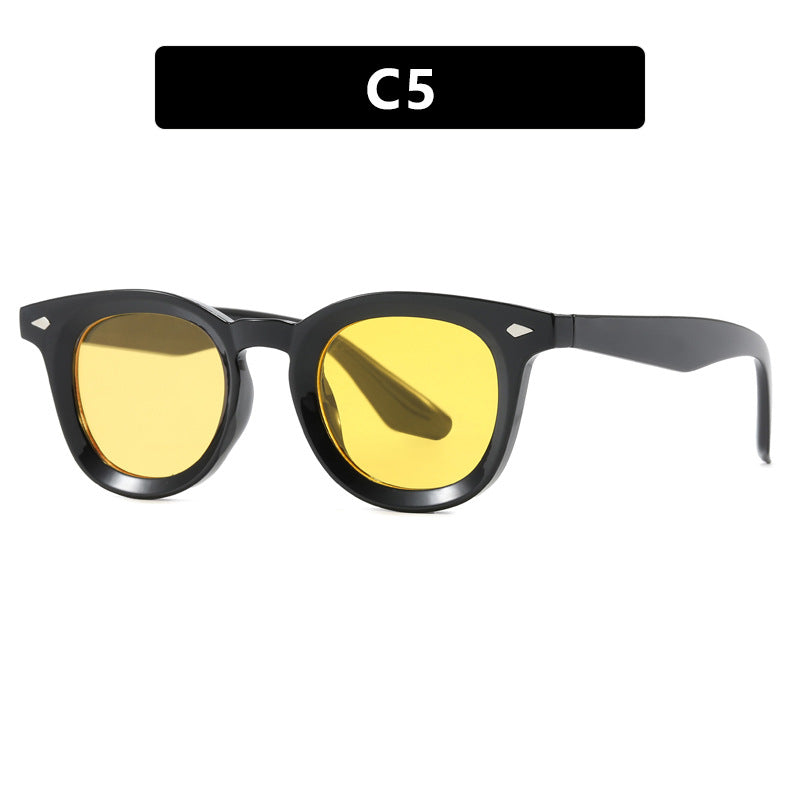 Women's fashion Cat-Eye sunglasses with transparent frame Bowlift