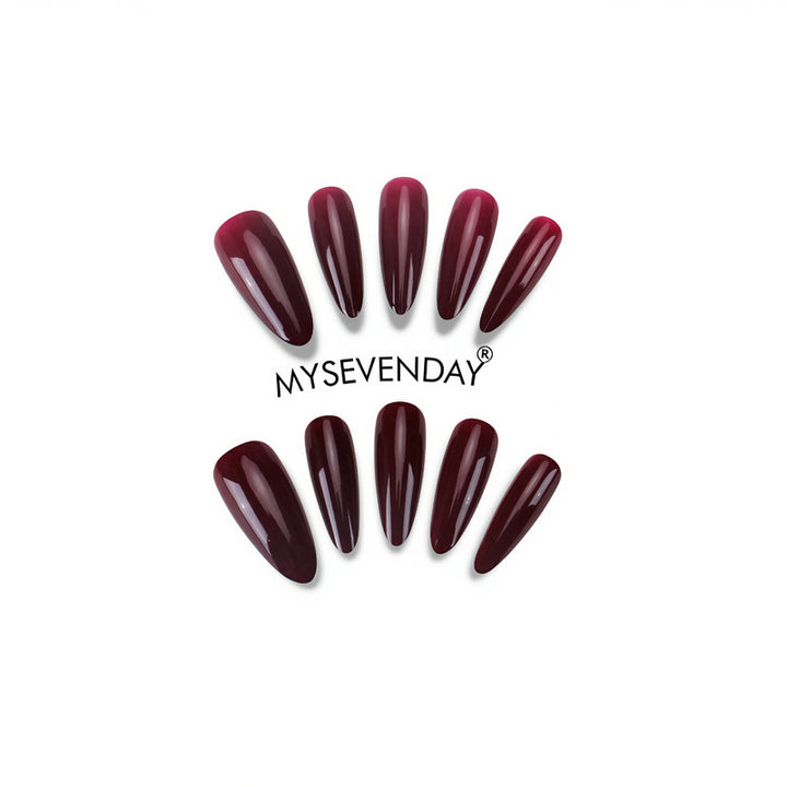 Premium Long-Lasting Glossy Press-On Nails Bowlift