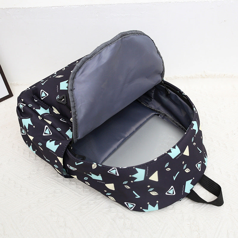 Stylish backpack with separate lunch container and pencil case Bowlift