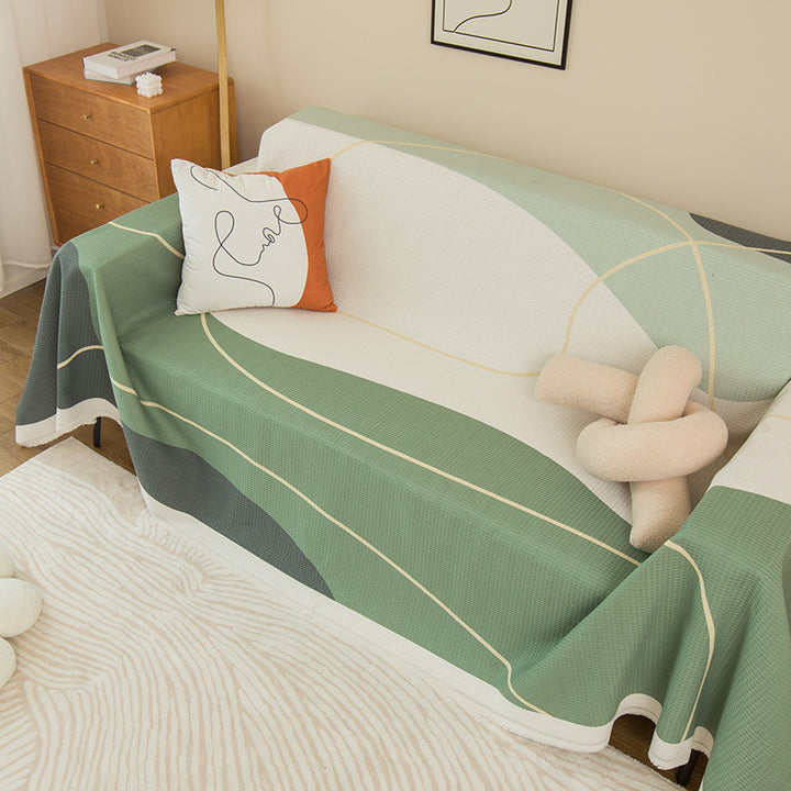 Premium Textured Sofa Throw Cover