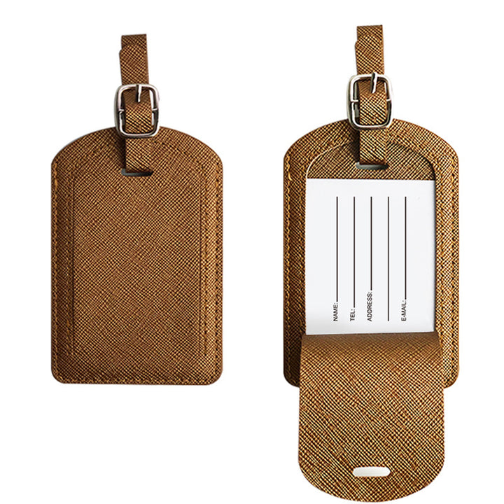 Women Luggage Tag with Sturdy Attachment Strap Bowlift