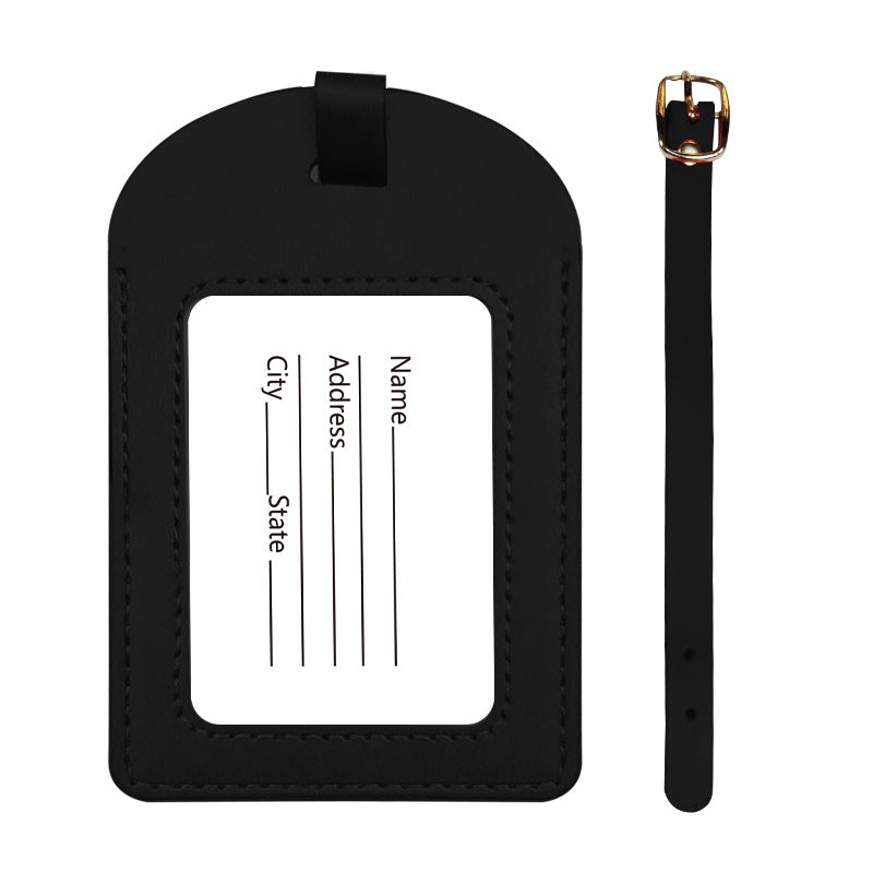 Women's high-quality and durable leather luggage tag Bowlift