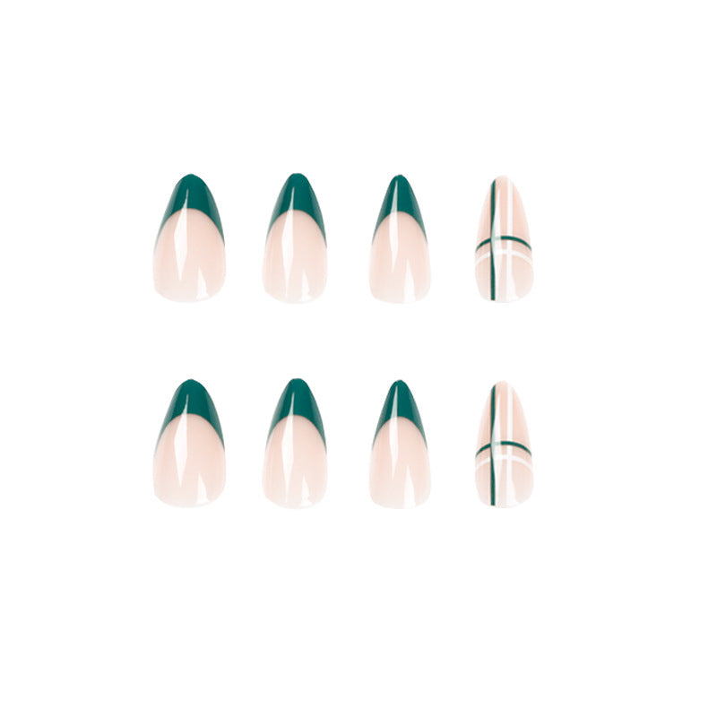 Artful nail art with modern geometric design Bowlift