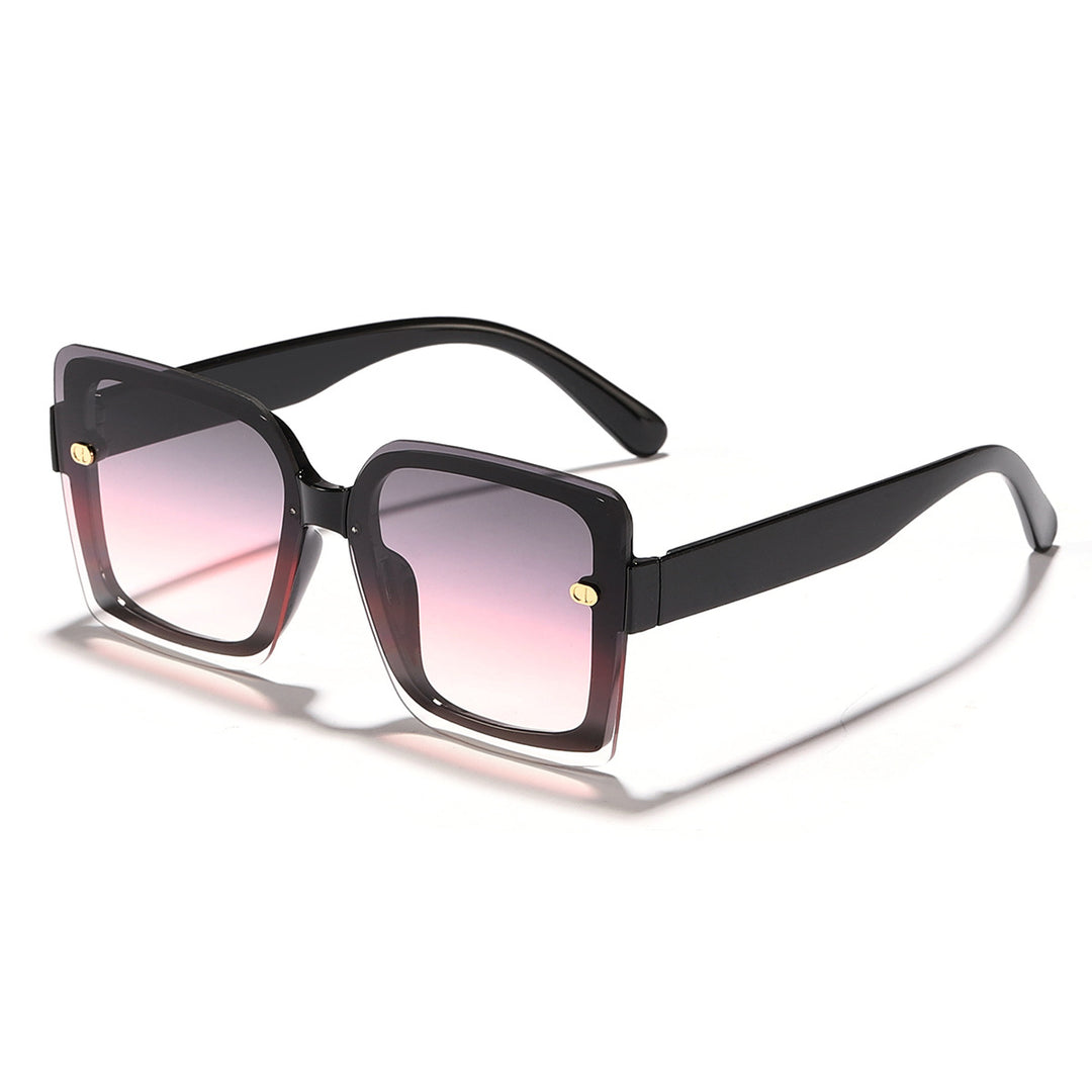 Women's fashionable sunglasses with square design and high-quality frame Bowlift