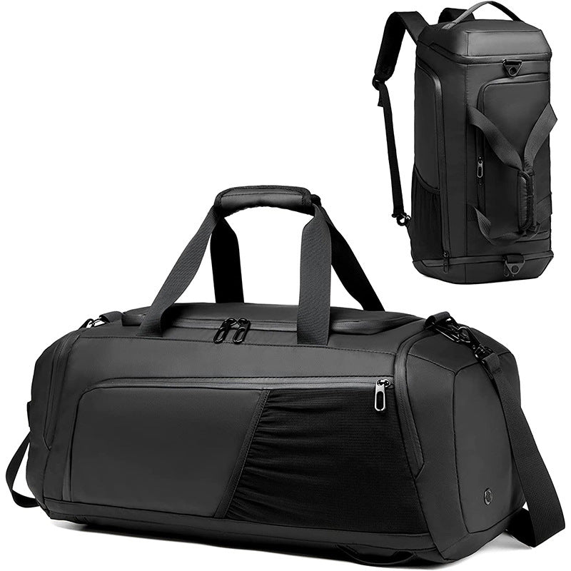 Multi-Compartment Travel Sports Duffel Bag Bowlift