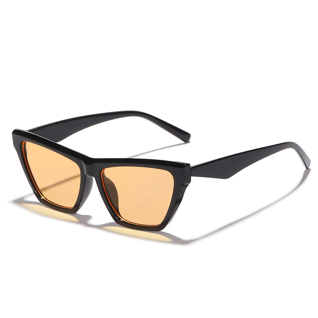 Women’s designer sunglasses with stylish transparent frame and UV protection Bowlift