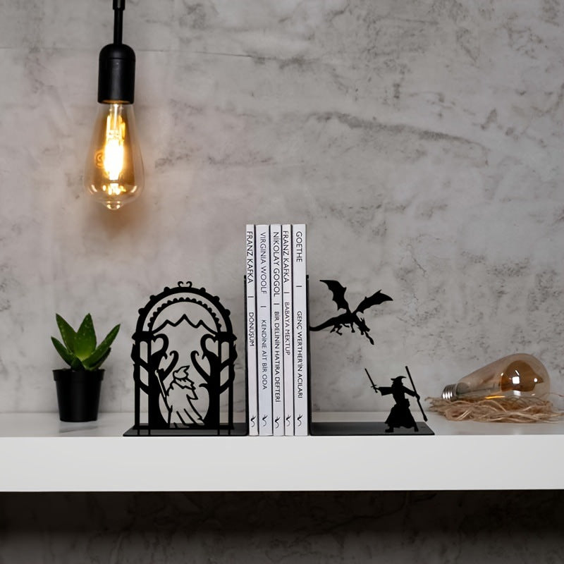 Fantasy-Themed Bookends