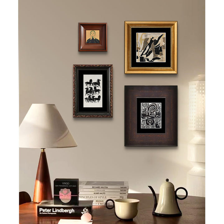 Framed Artistic Horse Print