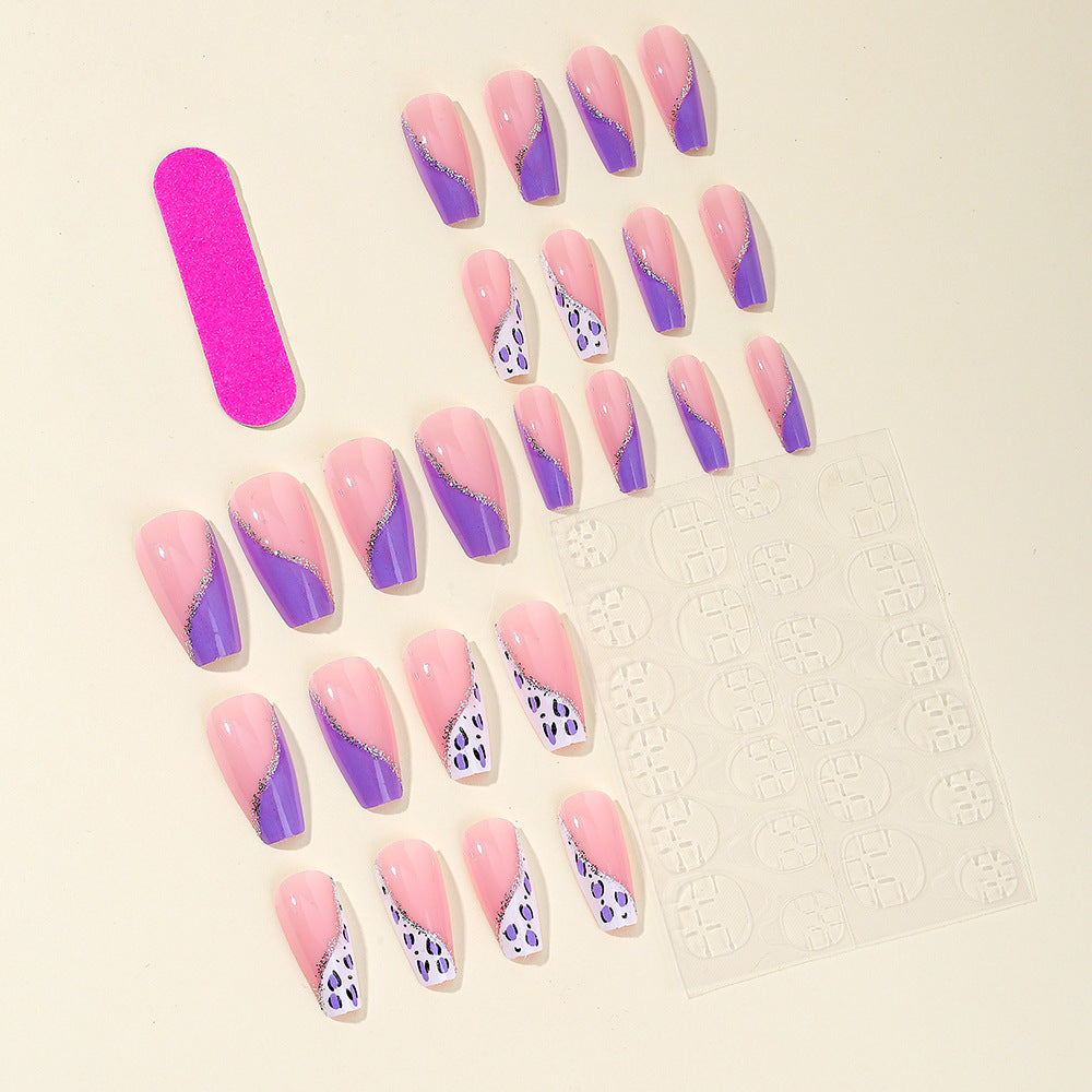 Decorative Long Acrylic Nail Art Extensions Bowlift