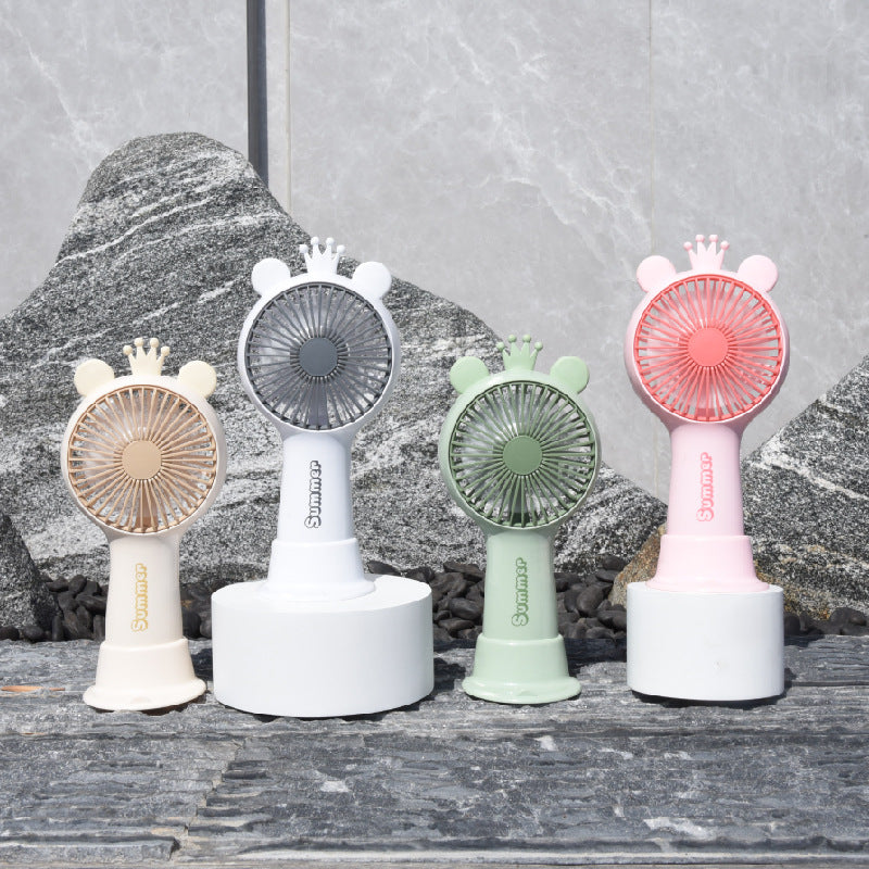 Women's Portable Mini Table Fan with Foldable Design Bowlift