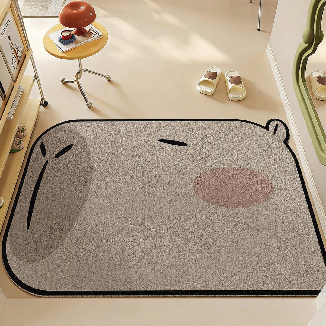 Fun Animal-Themed Plush Area Mat