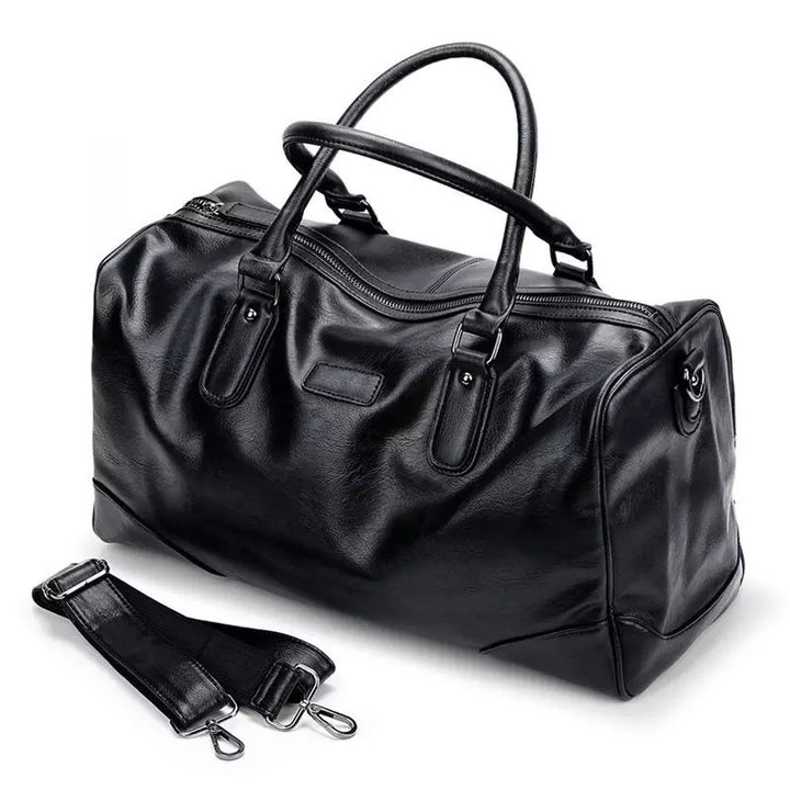 Stylish Travel Bag Made of High-Quality Synthetic Leather Bowlift