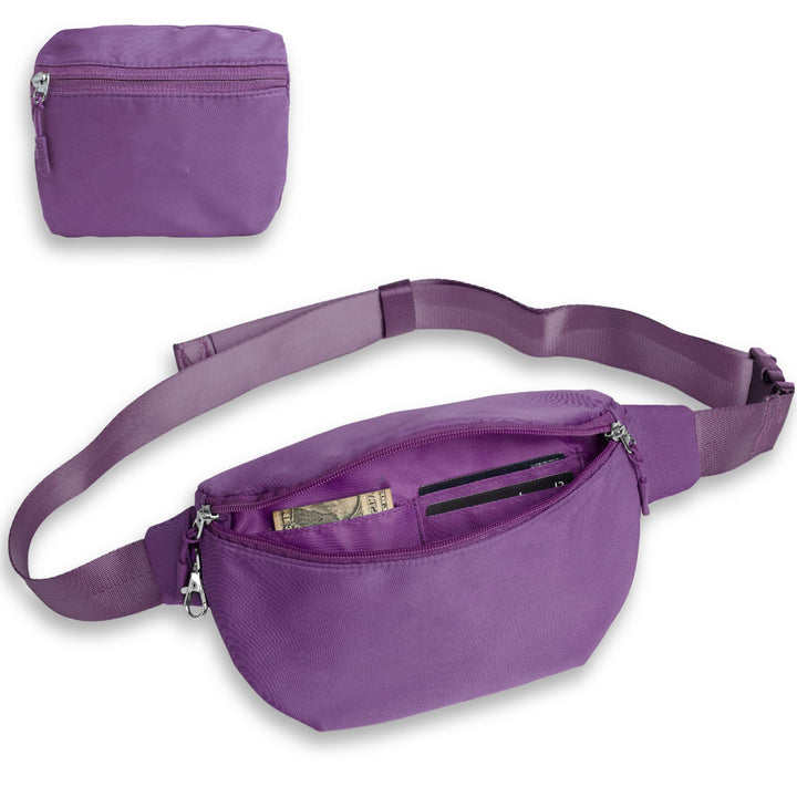 Unisex practical waist bag with multiple compartments Bowlift