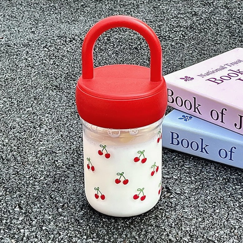 Ladies eco-friendly water bottle with practical carrying handle Bowlift