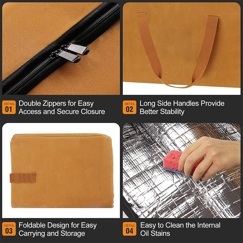 Insulated Food Delivery Tote