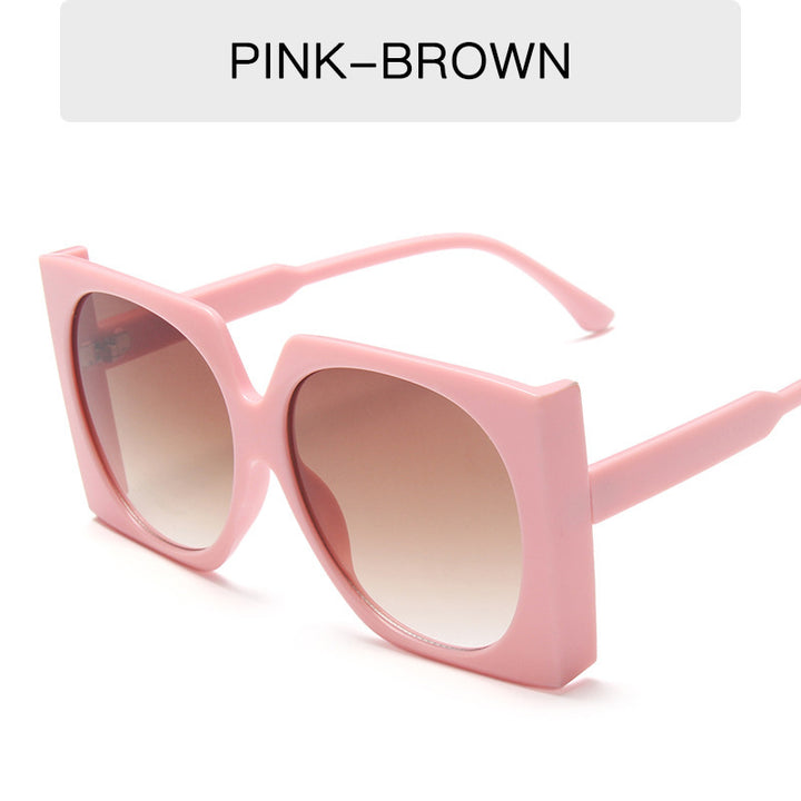 Women's Oversized Sunglasses in Elegant Frame Bowlift