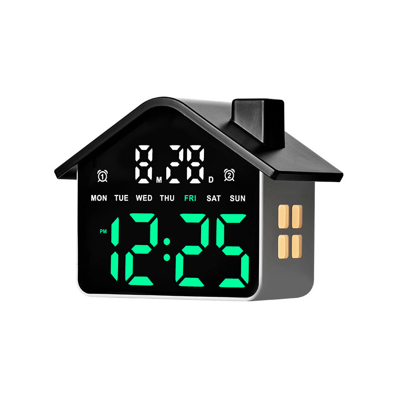 Digital Alarm Clock In Modern Home Design Bowlift