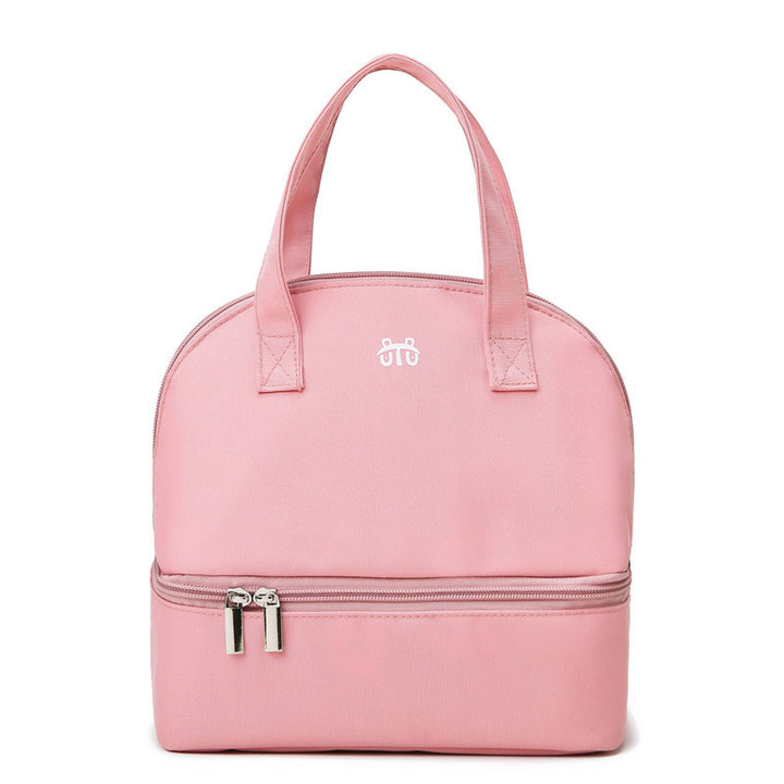 Women's Insulated Lunch Bag with Double Compartment Design Bowlift