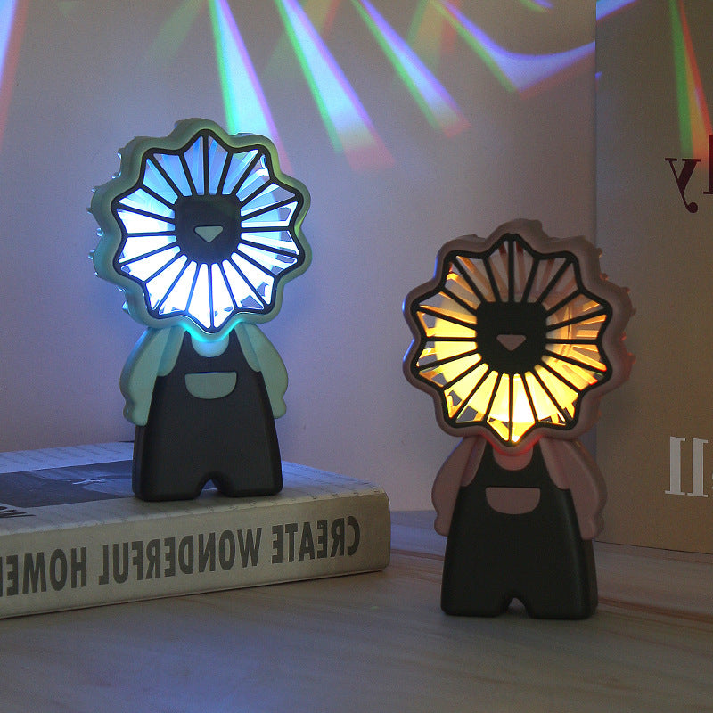 Women Portable Mini Hand Fan in Cute Design Bowlift