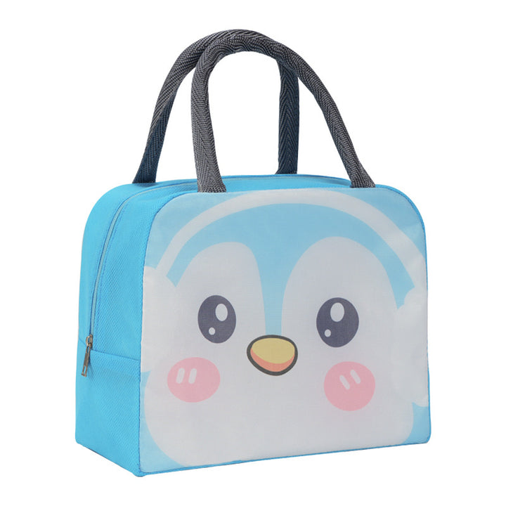 Fun Penguin-Themed Insulated Lunch Bag