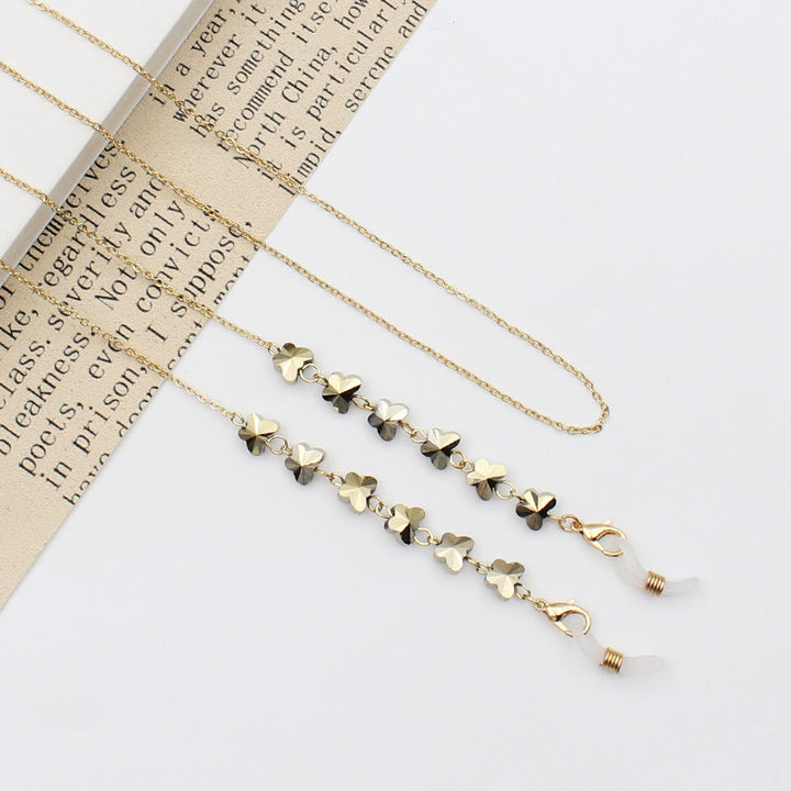 Floral Eyewear Chain Holder Bowlift