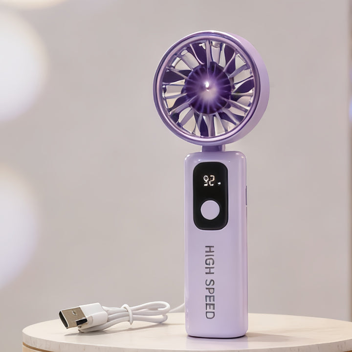 Women's Portable High-Speed Handheld Fan Bowlift
