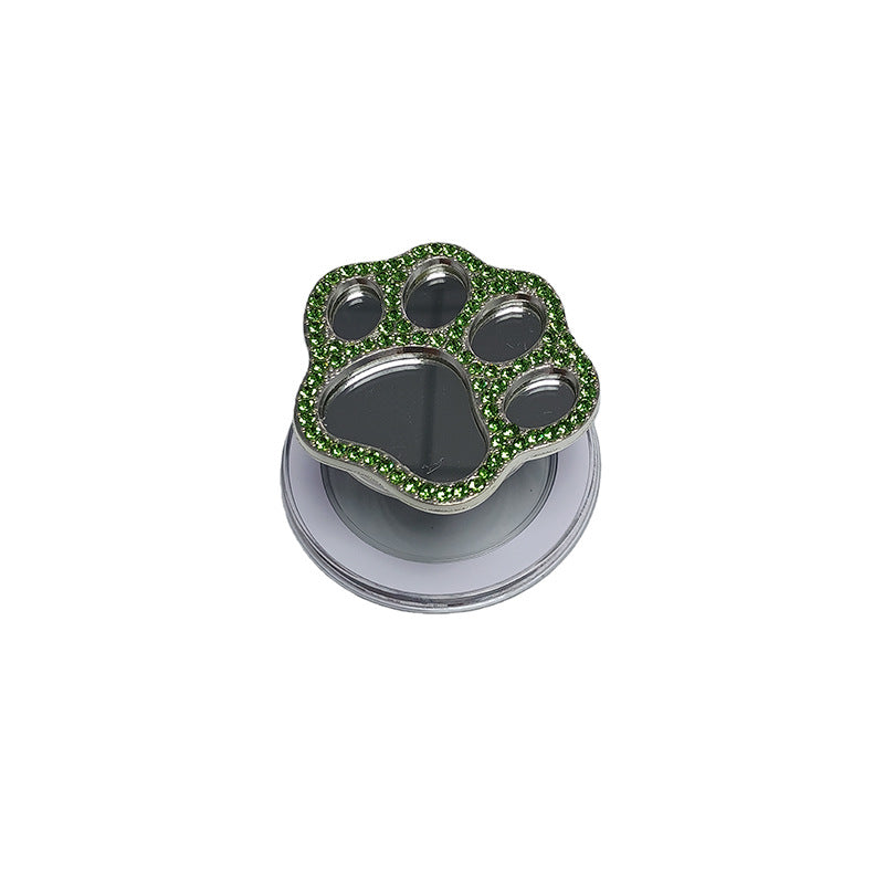 Cute Paw Print Mirror Bowlift