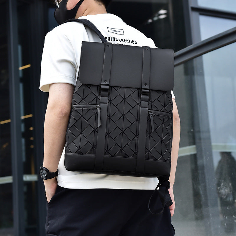 Modern Backpack in Geometric Design Bowlift