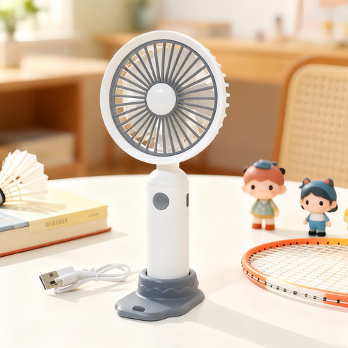 Ladies Portable Handheld Fan Bowlift
