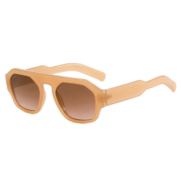 Ladies fashionable geometric sunglasses Bowlift