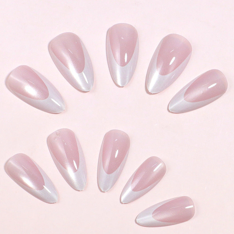 Luxurious Gradient Press-On Nails Bowlift