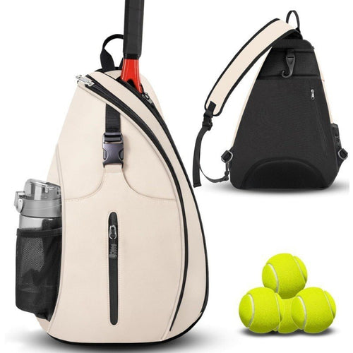 Tennis backpack with special compartment for rackets and drink sleeve Bowlift