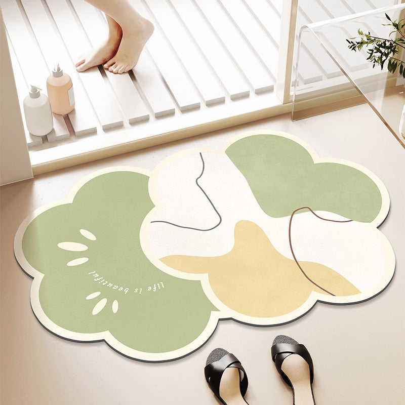 Unisex Non-Slip Memory Foam Bath Mat Bowlift