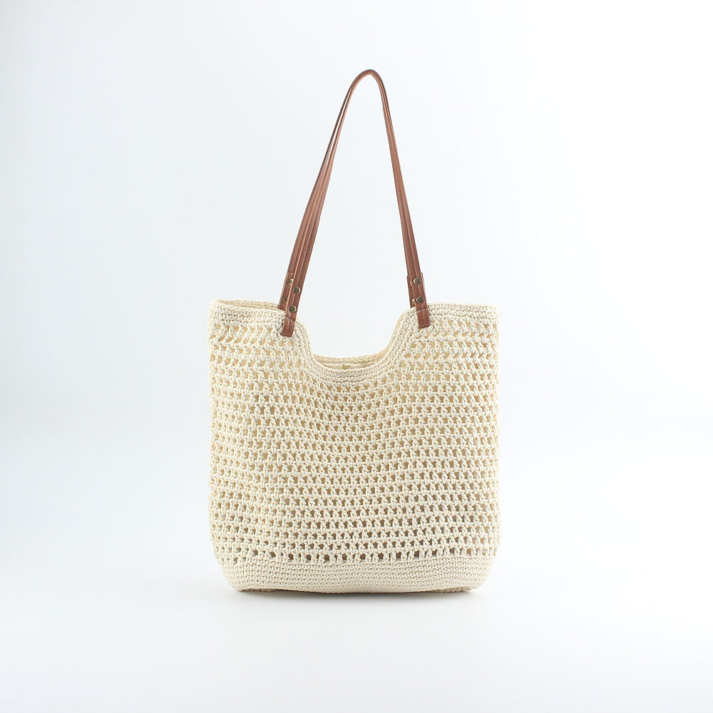 Elegant Woven Tote Bag Bowlift