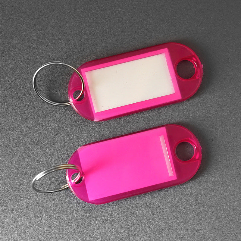 Unisex Label Tag with Clear View Window Bowlift