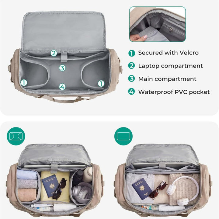 Multi-functional Gym Duffel Bag Bowlift