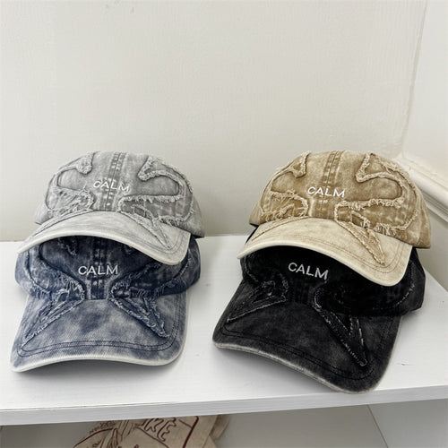 Women's Distressed Graphic Baseball Cap Bowlift