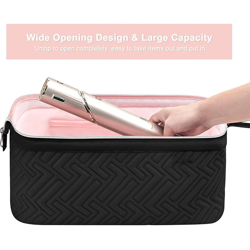 Cosmetic Organizer Bag with Removable Compartment System Bowlift