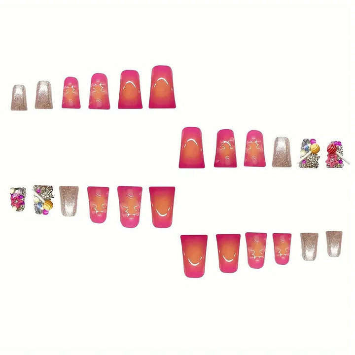 Artistic 3D Nail Art Extensions Bowlift 1787913911