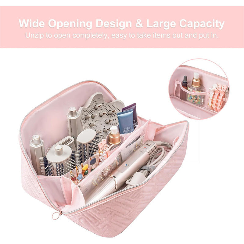 Cosmetic Organizer Bag with Structured Design Bowlift